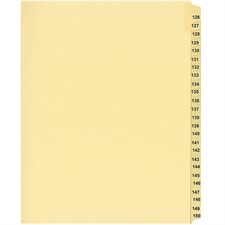 Offix® Sequential Numerical Litigation Index Dividers