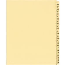 Offix® Sequential Numerical Litigation Index Dividers