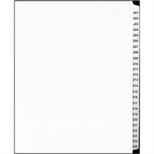 Offix® Numerical Litigation Index Dividers