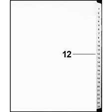 Offix® Numerical Litigation Index Dividers
