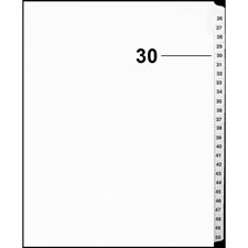 Offix® Numerical Litigation Index Dividers