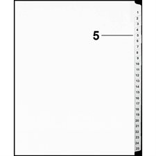 Offix® Numerical Litigation Index Dividers