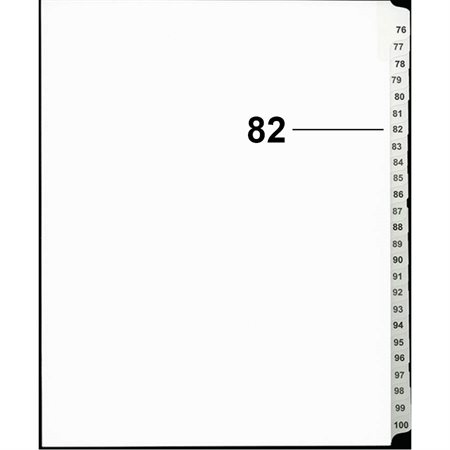 Offix® Numerical Litigation Index Dividers