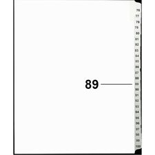 Offix® Numerical Litigation Index Dividers