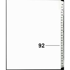 Offix® Numerical Litigation Index Dividers