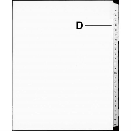 Offix® Alphabetical Litigation Index Dividers