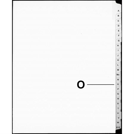 Offix® Alphabetical Litigation Index Dividers