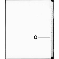 Offix® Alphabetical Litigation Index Dividers