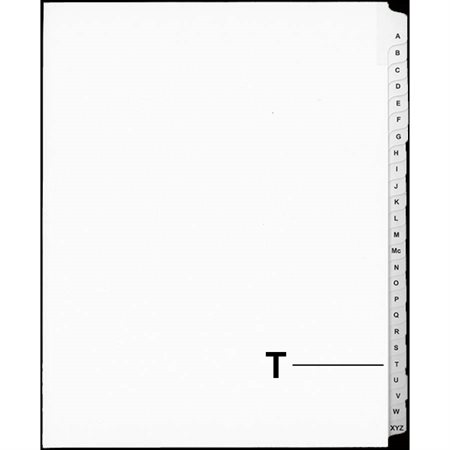 Offix® Alphabetical Litigation Index Dividers