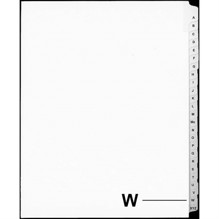 Offix® Alphabetical Litigation Index Dividers