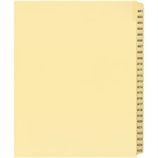 Offix® Sequential Numerical Litigation Index Dividers