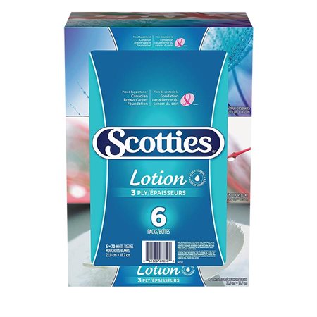 Papier mouchoirs avec lotion Scotties®