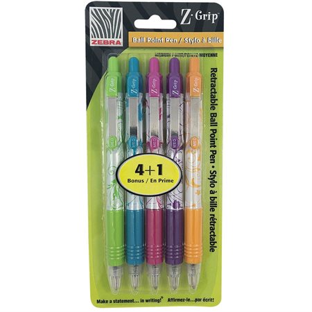 Stylo à bille rétractable floral Z-Grip