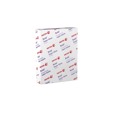 Papier couverture super lustré