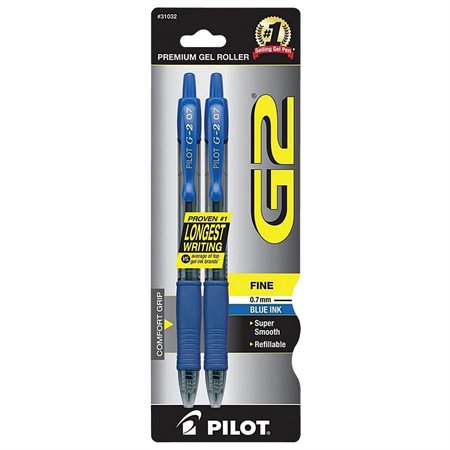 Stylos à bille roulante rétractable G2
