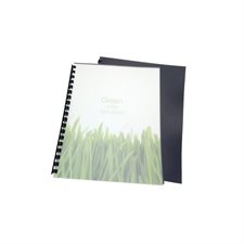 Couverture de présentation en plastique recyclé