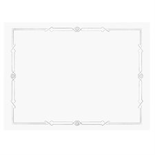 St.James™ Premium silver Foil Stamped Certificates