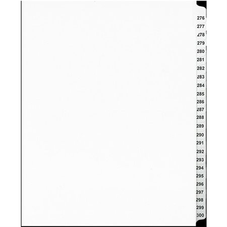 Offix® Numerical Litigation Index Dividers