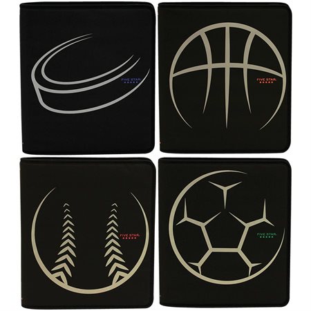 Reliure à anneaux sport