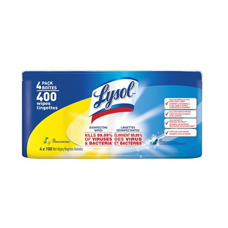 Lingettes désinfectantes