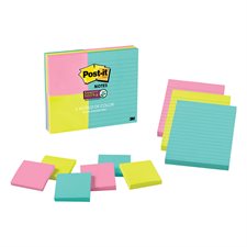 Paquet de notes Post-it® Super Sticky variées