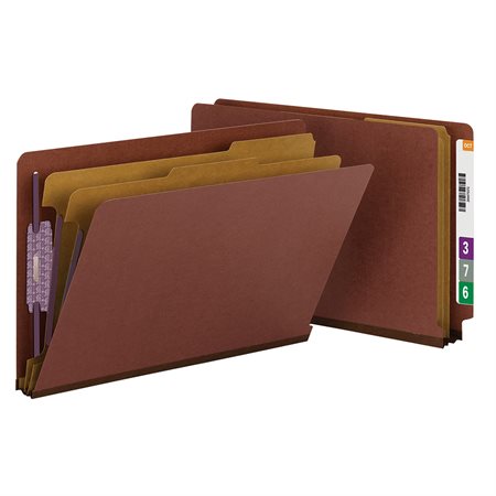 End Tab File Folders with SafeSHIELD® Fasteners