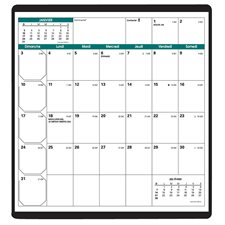Agenda de poche mensuel Visoplan (2020)