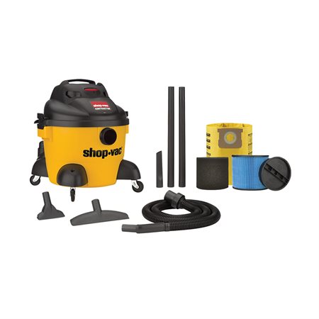 Aspirateur portatif série entrepreneur pour déchets secs / humides