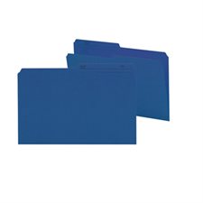 Chemises à dossier réversibles de couleur