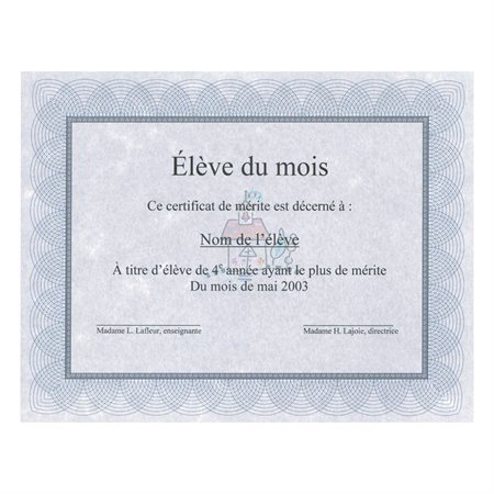 Certificats St.James™