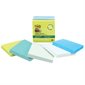 Feuillets recyclés Post-it® Super Sticky - collection Bora Bora
