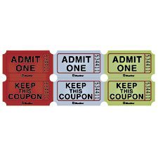 Billets d'admission