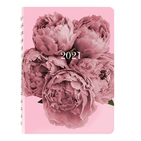 Agenda quotidien Ruban Rose (2021)