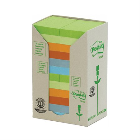 Post-it® Recycled Self-Adhesive Notes