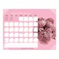 Pink Ribbon Monthly Desk Pad Calendar (2021)