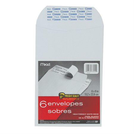 Enveloppe blanche Press-it Seal-it®