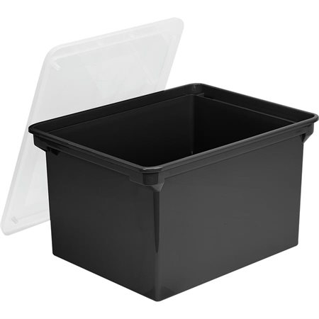 Boîte de rangement en plastique