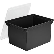 Boîte de rangement en plastique