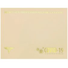Certificat remerciement Covid-19