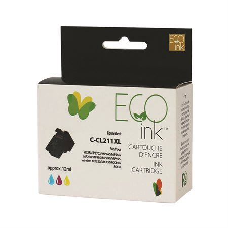 Remanufactured Ink-Jet EcoInk Cartridge